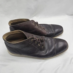Stivaletti Cole Haan Grand Os Chukka da uomo taglia 11,5 M in pelle marrone - Foto 1 di 9