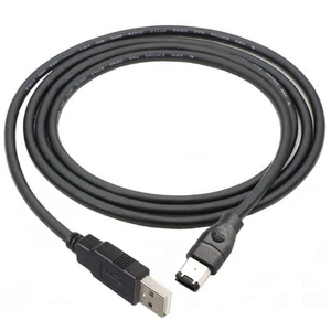 USB2.0 A Male To Firewire IEEE 1394 6Pin Male Adaptor Convertor Cable for DV Etc - Picture 1 of 6