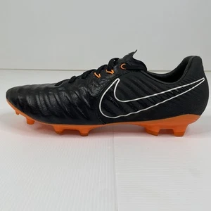 Nike Tiempo Legend 7 Mens Football Boots Size US 11.5 Black Orange - Picture 1 of 7