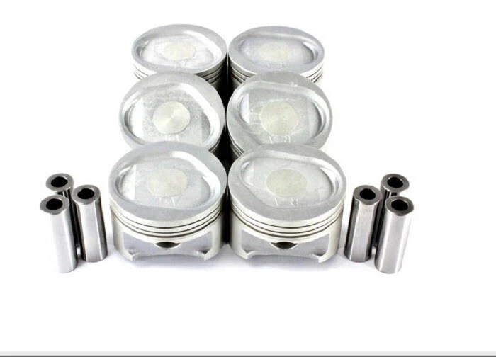 Fits 1997 1998 1999 Mitsubishi 3000GT 3.0L SOHC V6 12V- (6)PISTONS AND RING SET - Image 1 of 1
