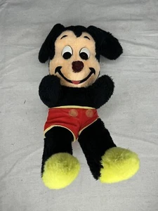1960s Walt Disney Mickey Mouse Character California Stuffed Toys Vintage Plush - Picture 1 of 9