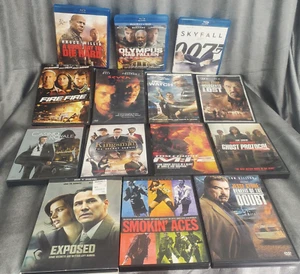 Lot 14 Action Movies DVD & Blu-ray FBI CIA MI6 Special Ops Cops Gove. ETC. - Picture 1 of 14