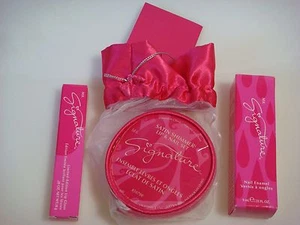 NEW Mary Kay Signature SATIN SHIMMER Set Lip Gloss & Nail Polish (B538) - Picture 1 of 8