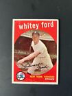 1959 TOPPS #430  Whitey Ford HOF NY Yankees