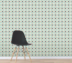 3D Green Pattern Wall ZHU4514 Wallpaper Wall Mural Removable Self-adhesive Zoe - Picture 1 of 5