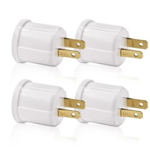 Adattatore da Presa a Presa, Presa Luce Plug-in, Converti Presa in Lampadina... - Foto 1 di 7