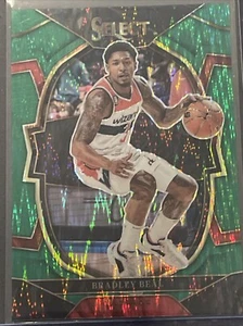 2022-23 Panini Select Concourse Green Shock Prizm Bradley Beal #62 - Imagen 1 de 2