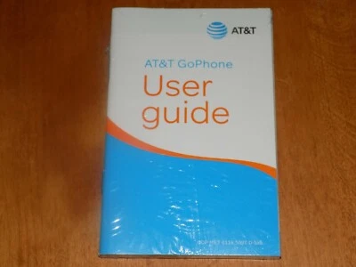 AT&T GoPhone TELÉFONO Y CARACTERÍSTICAS GUÍA DEL USUARIO / LIBRO DE SERVICIO NUEVO - SIN TELÉFONO NI PIEZAS Foto 1 de 2