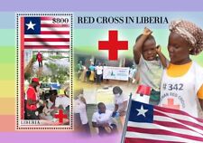 Red Cross in Liberia MNH Stamps 2022 Liberia S/S
