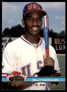 1991 Stadium Club Stadium Set Billy McMillon Baseball Cards #116