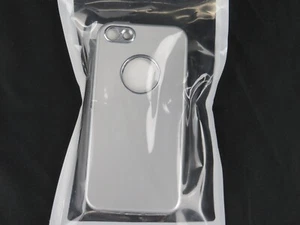 Funda delgada iPhone SE/5S/5 - plateada, protectora - Imagen 1 de 3