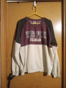 Vintage 90's America's Mountain PIKES PEAK COLORADO SWEATSHIRT SIZE XL - Picture 1 of 5