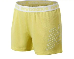 Pantalones Cortos New Balance Core Mesh Lemon Haze para Niños 100% Poliéster Talla M (10/12) - Imagen 1 de 8