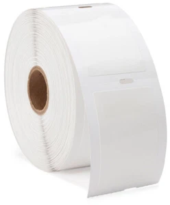 Blank Oil Change Printer Stickers - Light Adhesive (Roll of 500) - Picture 1 of 1