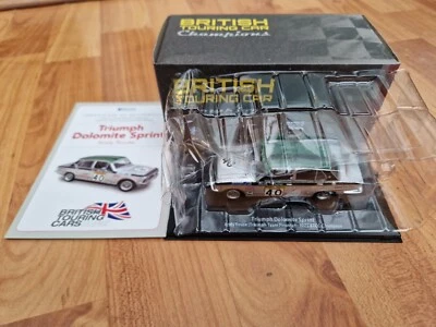 Atlas Britannique Touring Voiture Champions 1/43 Triumph Dolomite Sprint Btcc - Photo 1/3