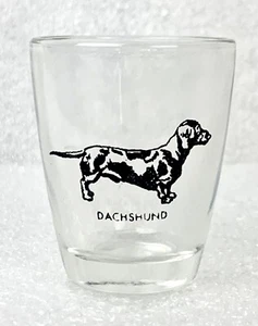 Vaso de chupito para perro Dachshund vintage - Imagen 1 de 3