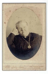 Antique *Original* Photography Cabinet Photo - Damaged - Picture 1 of 2