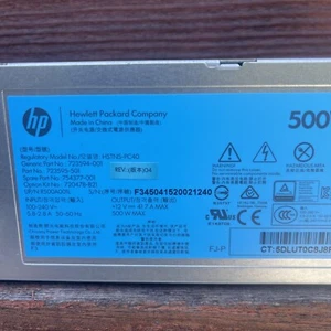 HP HSTNS-PL40 500W Power Supply PN: 723594-001 - Picture 1 of 2