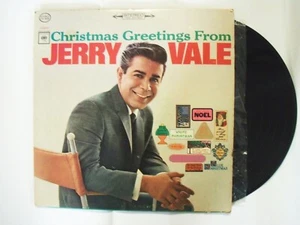 1964 Christmas Greetings From Jerry Vale 12 " 33 1/3 RPM Vinyl Record Album - Picture 1 of 1