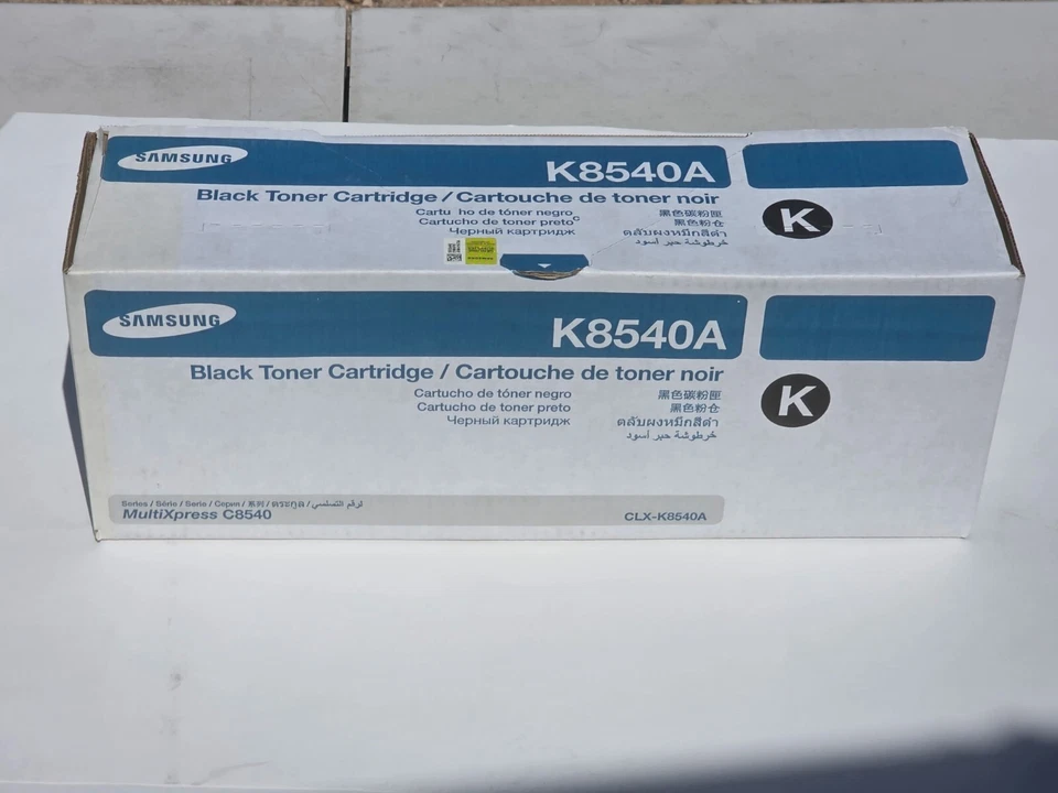 Samsung Toner CLX-K8540A 黑色 墨粉&激光打印机碳粉 — 第 1/2 张图片