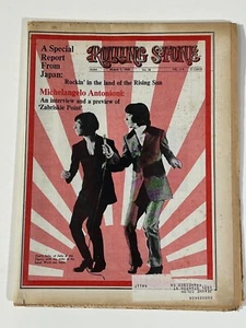 Revista japonesa Rock n Roll 1969 Rolling Stone #28 Van Morrison, Antonioni - Imagen 1 de 12