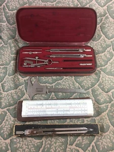 Vintage Hoffritz Germany Compass Engineer Drafting Tools - Picture 1 of 5