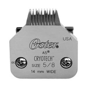Hojas a presión Oster CryogenX A5 talla 5/8 16 mm ajuste Oster Wahl Andis - Imagen 1 de 1
