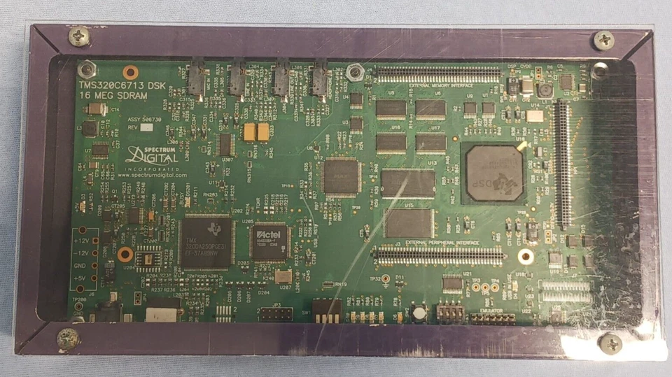 Placa de circuito PCB módulo Spectrum Digital TMS320C6713 DSK 16 MEG SDRAM 506730 Foto 1 de 4