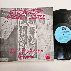 Vintage Tested LP: Armenian Organ Mass Berj Zamkochian Hymns 1970 Catholic VG+ - Picture 1 of 8