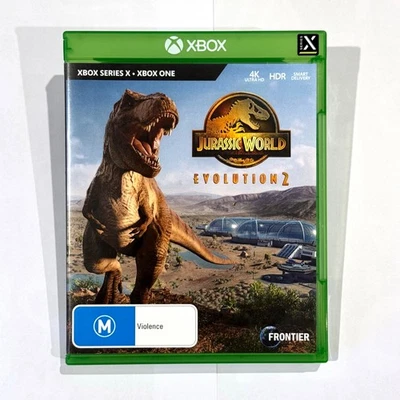 Jurassic World Evolution 2 - Xbox Series X / Xbox One Game - Like New - Complete - Image 1 of 4