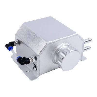 Coolant Overflow Radiator Reservoir Tank Catch Can Reservoir Breathable Can 1L - Image 1 of 4