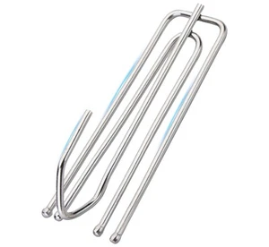 30 Pcs Curtain Hooks for Drapes Stainless Steel 4 Prongs Curtain Pleat Hooks ... - Picture 1 of 5