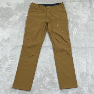 Kuhl Renegade Pants Mens 33x32 Tan Nylon Hiking Outdoor Stretch Fishing 5603 - Image 1 of 4
