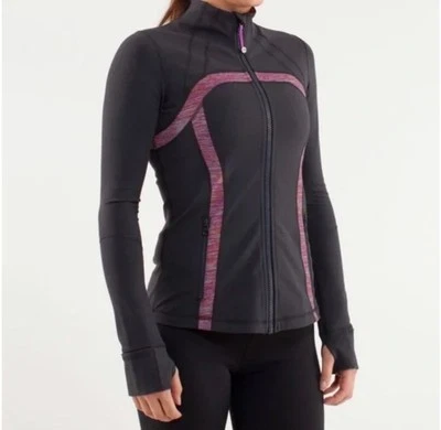 Lululemon Define Jacket Size 4 Deep Coal Gray Wee Are From Space Athleisure - Image 1 of 4