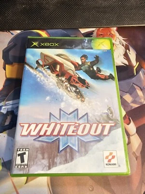 Whiteout Snowmobile Racing Xbox (Konami 2002 New/Sealed) - Image 1 of 3