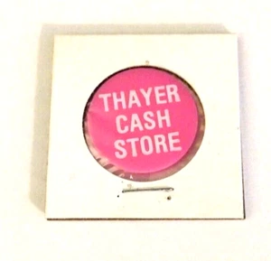 50 Cent - Pink Token - Food Stamp Credit - Thayer Cash Store - Picture 1 of 2