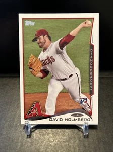 Topps David Holmberg Arizona Diamondbacks 2014 #242 - Imagen 1 de 2