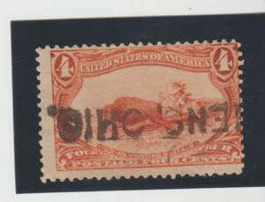 US Scott #287 Used Ohio Fancy Cancel CXL - Picture 1 of 1