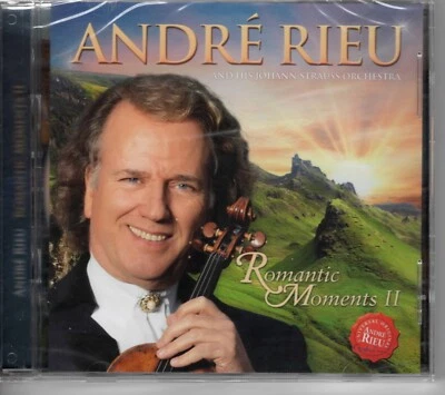 Andre Rieu & Johann Strauss Orchestra-Romantic Moments II CD+DVD NEU OVP - Bild 1 von 2