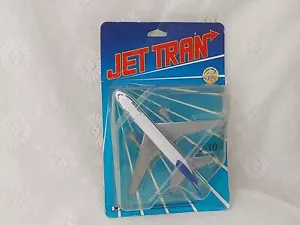 Ertl Diecast Metal Jet Tran Lufthansa Boeing 727 Airplane Toy Vintage 1988 NIP - Picture 1 of 6