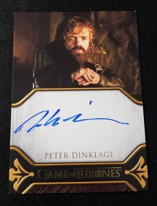 Game of Thrones Legends of the Realm Peter Dinklage Tyrion Lannister Autograph - Picture 1 of 2