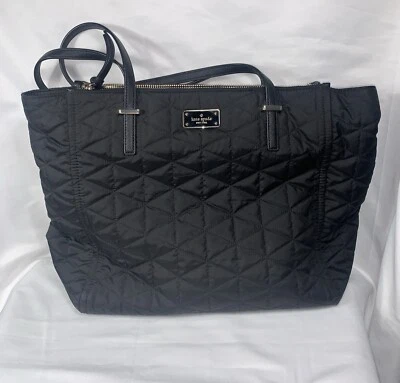 Bolso Talya Kate Spade Wilson Road acolchado negro Foto 1 de 4