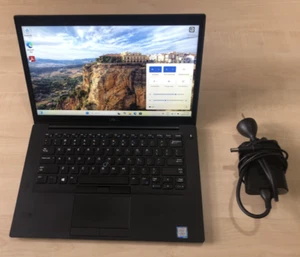 Dell Latitude 7490 Intel i7-8650U 1.9GHz RAM-16GB SSD-256GB 14"-FHD Win11 - Picture 1 of 7