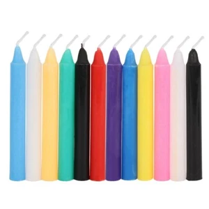 Mixed Magic Spell candles /ritual candles wicca gothic wizard/witch altar colour - Picture 1 of 3