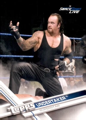 2017 Topps WWE - Undertaker #58 - Image 1 of 2