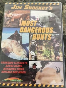 Jim Shockeys Most Dangerous Hunts DVD - Picture 1 of 2