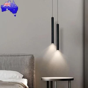 Metal Hall Hanging Chandelier LED Hanging Light Bar AC 110-220V Bedroom Lighting - Picture 1 of 11