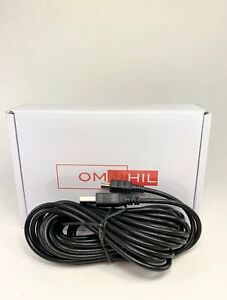 OMNIHIL 15 Feet Long High Speed USB 2.0 Cable for Fender Mustang I V2 Amp