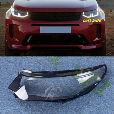 Left Front Headlight Lens Cover + Glue For Land Rover Discovery Sport 2020-2022 - Image 1 of 4