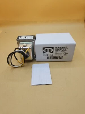 FUNCTIONAL DEVICES RIB TR50VA005 Class 2 Transformer 50 VA Open Hub Foot New - Image 1 of 4